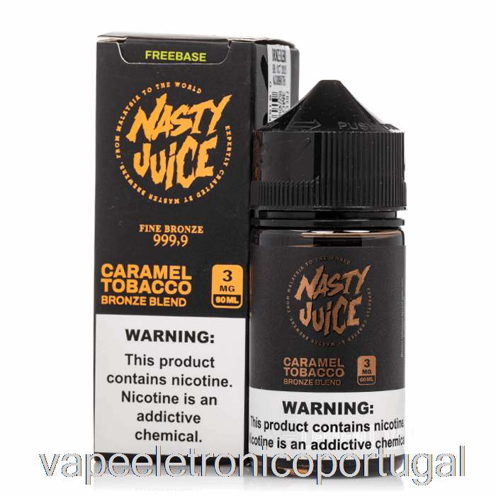 Vape Eletronico Bronze Blend - Suco Desagradável - 60ml 6mg